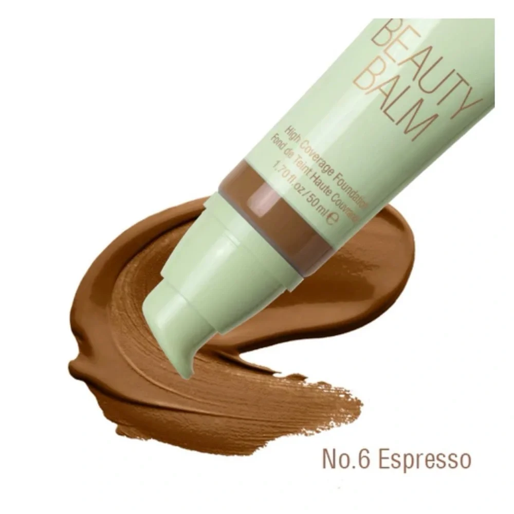 PIXI Beauty Balm High Coverage Foundation No.6 Espresso NIB